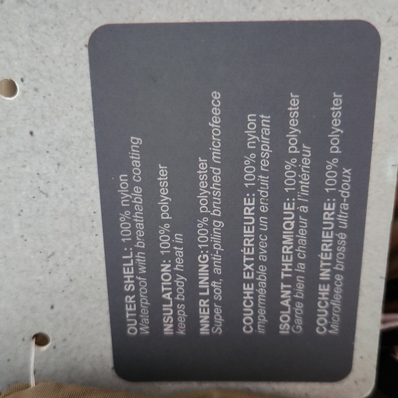 NWT Calikids size 2- 4 waterproof mittens with zippers - Picture 7 of 8